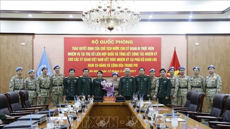 Deputy Defence Minister wants more Vietnamese flags on world peacekeeping map